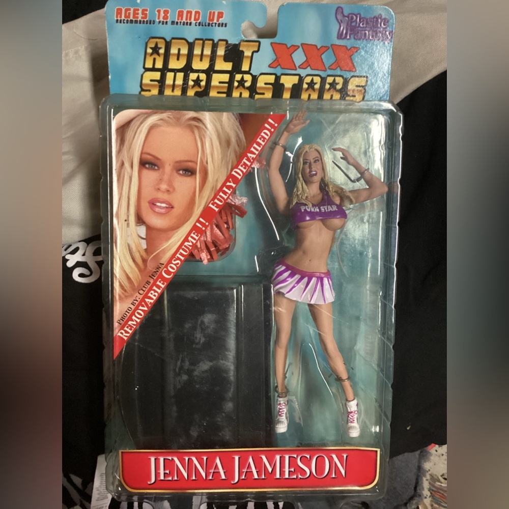 JENNA JAMESON ADULT XXX SUPERSTARS. REMOVABLE COSTUME.